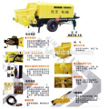 small concrete Electrical Conveyers 15m3/h output 6Mpa pumping pressure China supplier